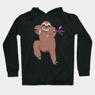 Asexual Pride Sloth Hoodie